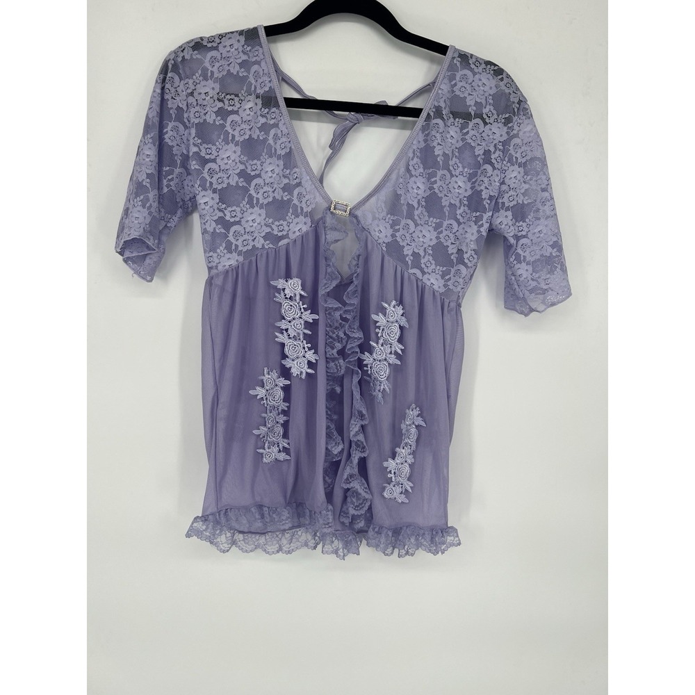 World Intimates Purple Lingerie Cover Up One‎ Size
